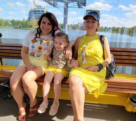 matching yellow outfits