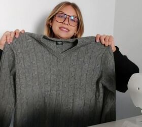 how to upcycle old sweaters, DIY sweater upcycle