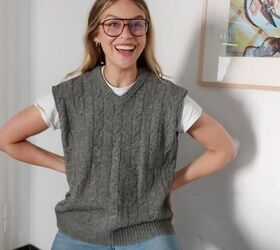how to upcycle old sweaters, Basic sweater upcycle