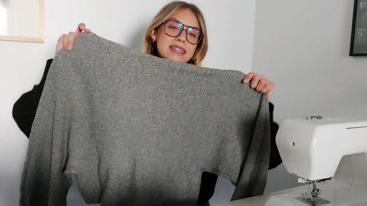 how to upcycle old sweaters, Simple sweater upcycle