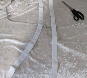 no pattern easy sew velvet bandeau top