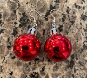 Cheap Dollar Store Holiday Earrings ”Jersey Girl Knows Best”