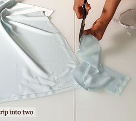 make a flattering diy blouse with ruffled sleeves, DIY blouse tutorial