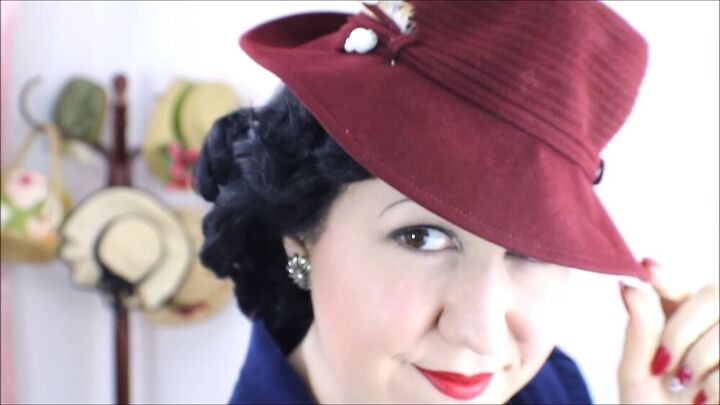 find out how to wear a hat the vintage way, Keep a hat on your head