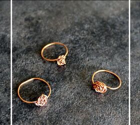 How To Make DIY Dainty Stacking Wire Rings