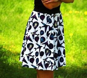 Free Pattern - How to Sew Women’s Skirt SWING