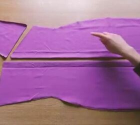 how to make a halter neck mini dress, The halterneck dress pattern pieces