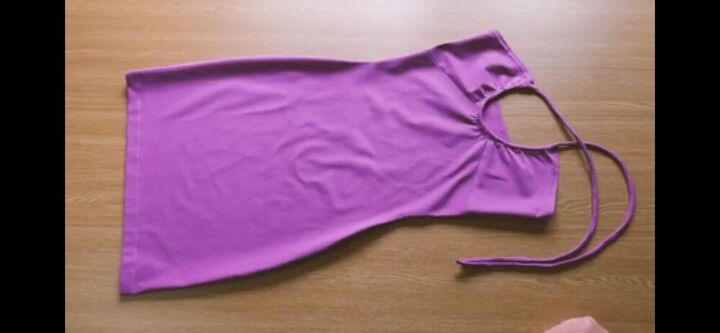 how to make a halter neck mini dress, End result Halterneck mini dress diy