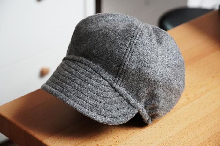how to sew the newsboy hat go out