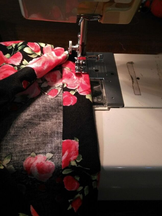 sew a cuffed hem on sleeves or pants, Stitching the cuff 1 4 from the outside edge