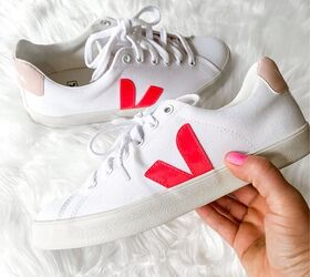 sharing 4 lifestyle sneakers for everyday wear, Pink Veja sneakers