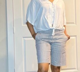 three ways to style bermuda shorts