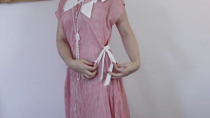 check out this 1920s inspired dress refashion