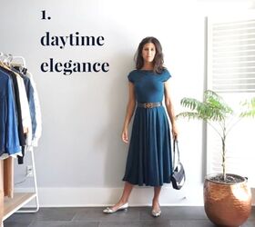 one midi dress 20 ways to wear it, Style a midi dress