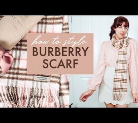 How to ate shops a burberry scarf