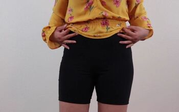 How to Make Biker Shorts in 4 Easy Steps - No Pattern Required