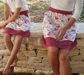 How to Sew a Pleated Skirt From Knit (PARADISE)