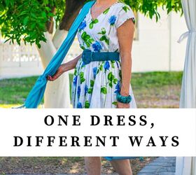 one dress different ways to wear it depending on the occasion