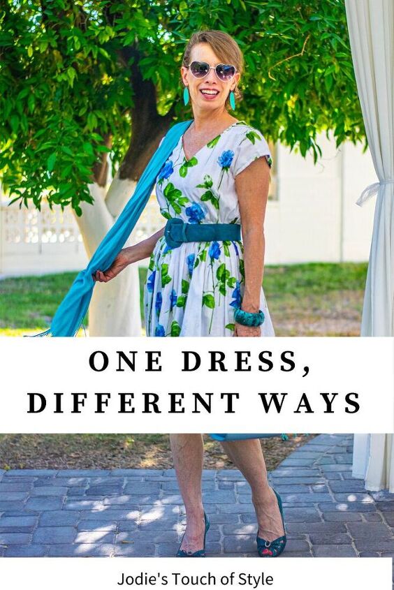 one dress different ways to wear it depending on the occasion