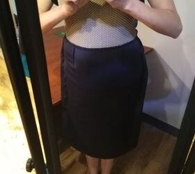 how to make a skirt narrower