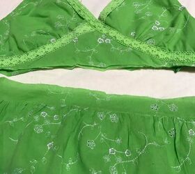 lime green dress to skirt