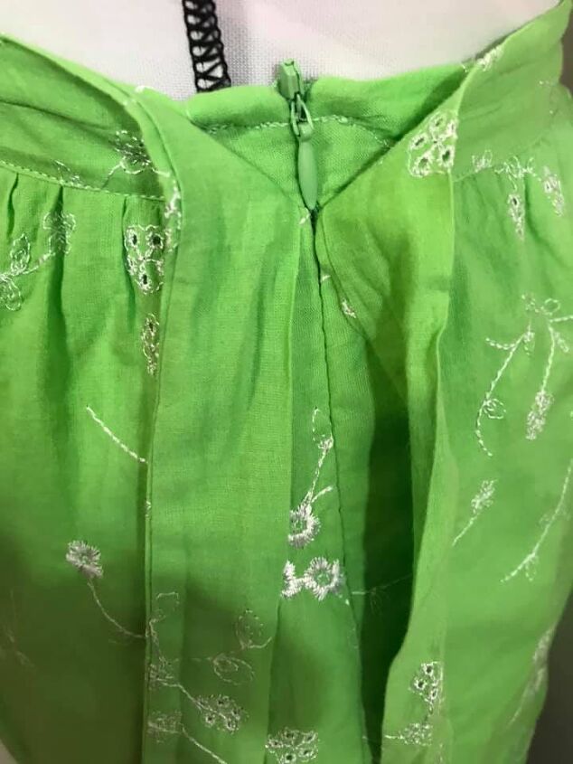lime green dress to skirt