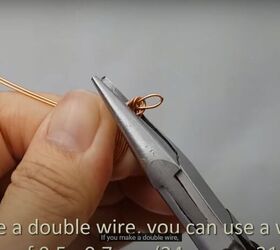how to make beautiful pipa knot jewelry, Wire pipa knot