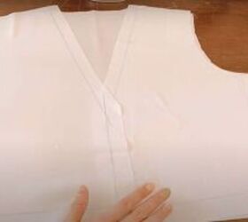 seventies inspired pointed collar top diy