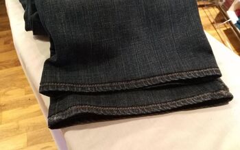 How to Sew a Euro Hem on Jeans