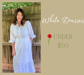 white dresses under 50