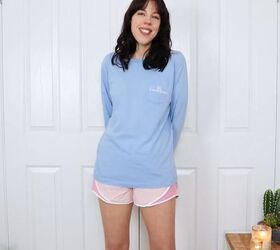 how to style preppy t shirts 5 colorful tees 9 cute outfits, Preppy t shirt with gingham shorts