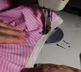 make an enchanting puff sleeve dress from an old mens shirt