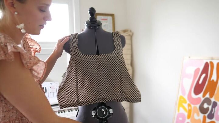 upcycling alert make a corset tank top from a coat, How to make a corset tank top