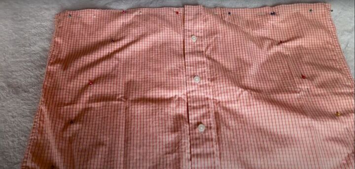 mens shirt refashion to cute cropped jacket and mini skirt, DIY men s dress shirt refashion