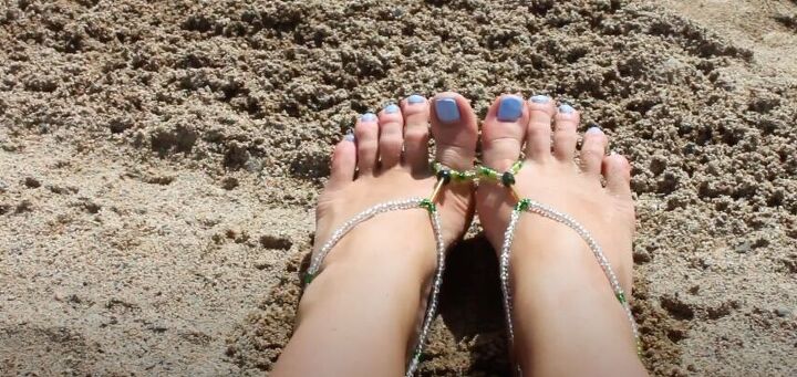 beautiful and unique barefoot sandals