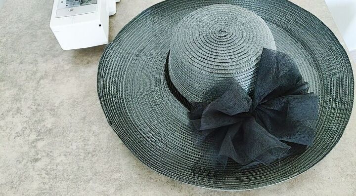 stay cool with this diy sun hat, Final Product