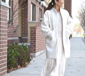 white sapporo nova coat