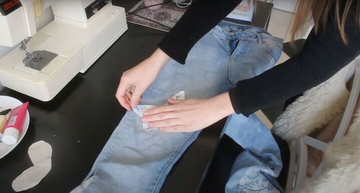 go from skinny to flared diy flare jeans, Basic DIY flare jeans