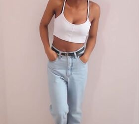 how to style mom jeans, Mom jeans style