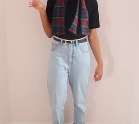 how to style mom jeans, Outfits with mom jeans