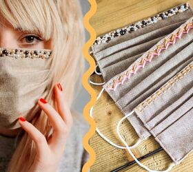 Make a Fabulous DIY Mask From an Old Mask