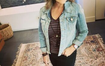 How to Style a Jean Jacket-6 Ways