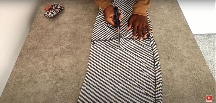 how to turn a skirt into a dress in just 5 quick easy steps, Upcycling the maxi skirt