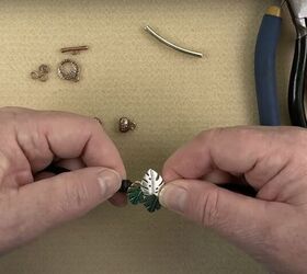 barrel knot and button bracelet tutorial, How to make a button bracelet