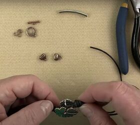 barrel knot and button bracelet tutorial, Easy button bracelet