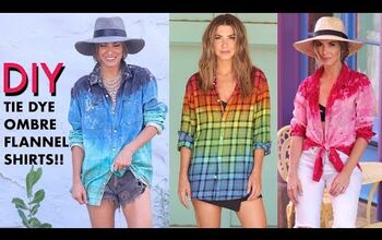 How to Ombre Dye Flannel Shirts