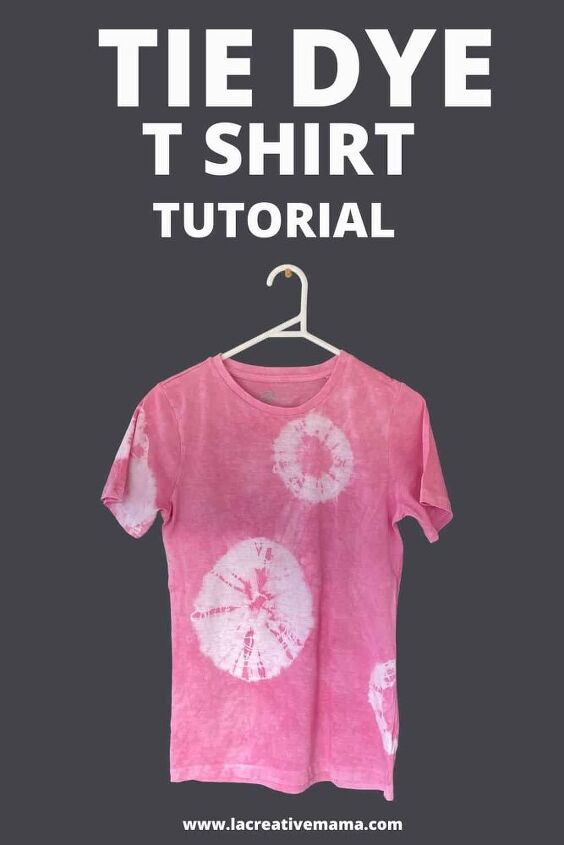 how to tie dye a t shirt tutorial