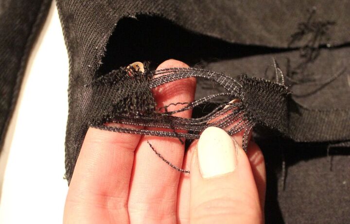Denim Thread Destry How To: Distressed Denim | Upstyle