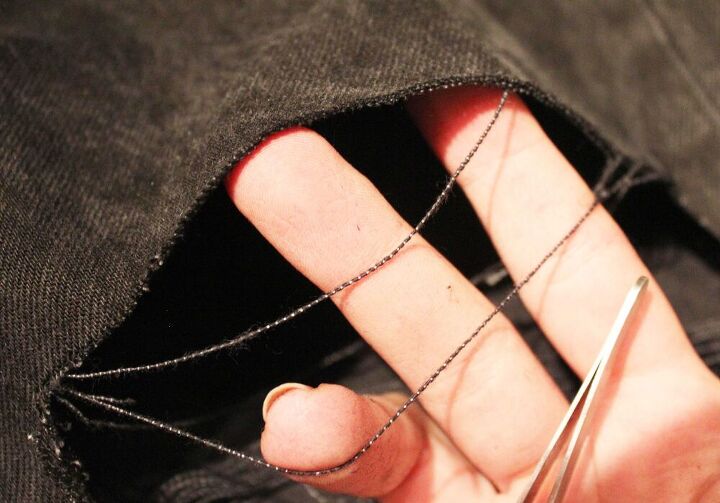 Denim Thread Destry How To: Distressed Denim | Upstyle