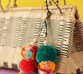 Pom Pom Craft: Pompom Bag Charm & Key Ring